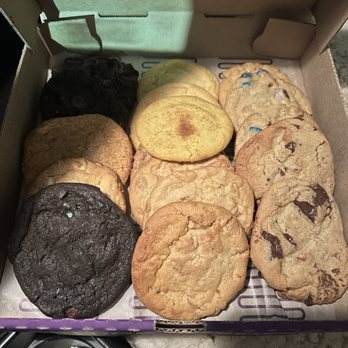 Insomnia Cookies - 16-pack of variety of cookies + 1 more - Desserts Near Me - Cambridge, Massachusetts
