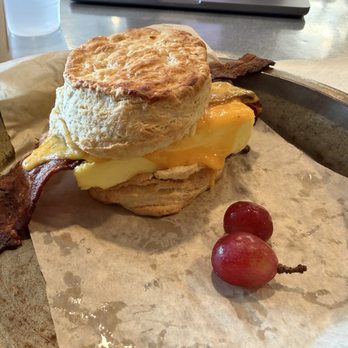Aioli - Bacon, egg, and cheese biscuit - Cafes Near Me - West Palm Beach, Florida