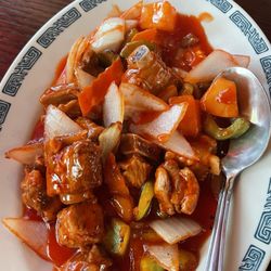 Golden Gong Chinese Restaurant - Sweet and sour spare ribs
