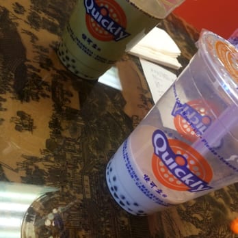 Quickly - Milk tea/ green tea milk tea - Bubble Tea Near Me - Stockton, California