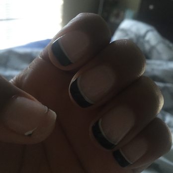 Dang Nails - Nails 3 days later. - Nail Salons Near Me - Marietta, Georgia