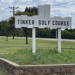 Tinker Golf Course - Sign