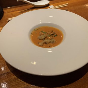 Matsuhisa - Lobster bisque with fried mushrooms - Sushi Bars Near Me - Denver, Colorado Matsuhisa - Lobster bisque with fried mushrooms - Sushi Bars Near Me - Denver, Colorado