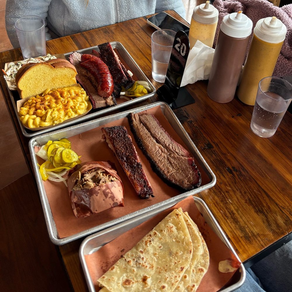 Texas trinity pus extra meats and tortillas