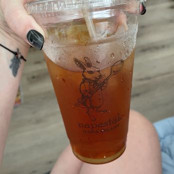 Napastäk Napa Valley - Lychee peachy iced tea 24oz - Olive Oil Near Me - Napa, California Napastäk Napa Valley - Lychee peachy iced tea 24oz - Olive Oil Near Me - Napa, California