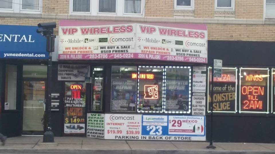 VIP WIRELESS Updated October 2024 3206 N Pulaski Rd, Chicago