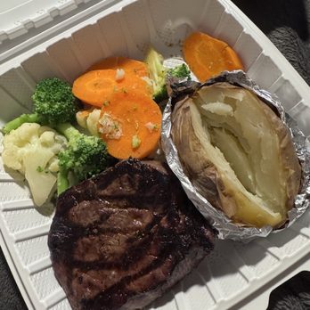 Katy's Diner - Plain and undercooked baked potato after selecting butter, sour cream & chives - Diners Near Me - Fallbrook, California Katy's Diner - Plain and undercooked baked potato after selecting butter, sour cream & chives - Diners Near Me - Fallbrook, California