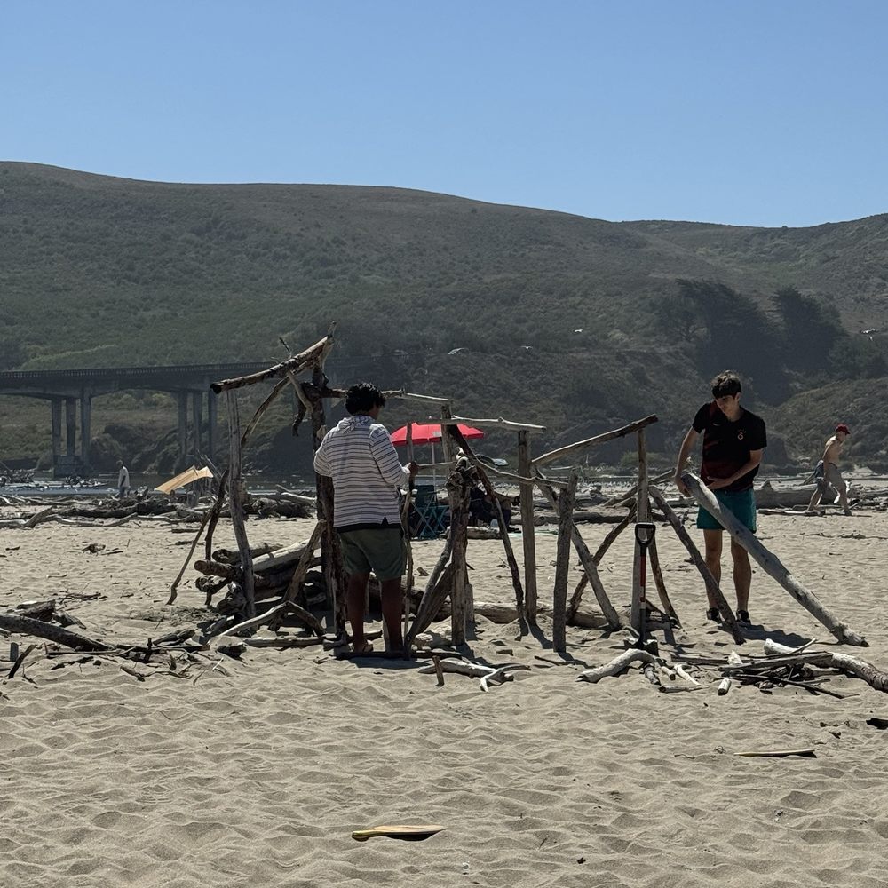 San Gregorio State Beach - Fun to build your own "house" - Beaches Near Me - San Gregorio, California San Gregorio State Beach - Fun to build your own "house" - Beaches Near Me - San Gregorio, California