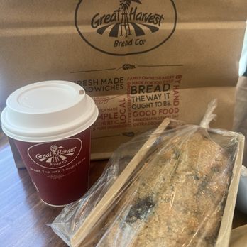 Great Harvest Bakery Cafe - Blueberry Bread. Yummy! - Coffee & Tea Near Me - Orlando, Florida