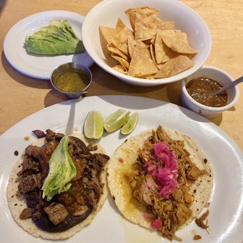 Poc-Chuc - Slow stewed pork taco + carne asada taco - Latin American Near Me - San Francisco, California Poc-Chuc - Slow stewed pork taco + carne asada taco - Latin American Near Me - San Francisco, California