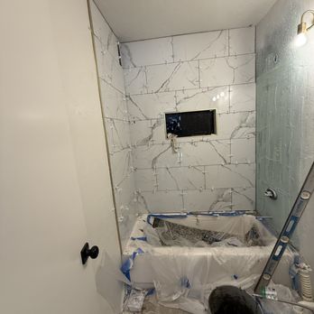 Red Rock Renovations and Construction - Tile work on the shower is incredibly professional. - General Contractors Near Me - Blanchard, Oklahoma Red Rock Renovations and Construction - Tile work on the shower is incredibly professional. - General Contractors Near Me - Blanchard, Oklahoma
