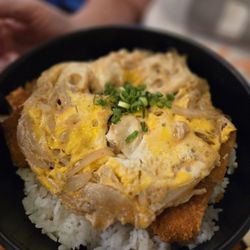 Sushiya - Lunch katsu don. Big portions. Very good.