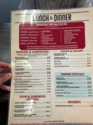 Menu photo 1 Coffee Shoppe Niceville, FL