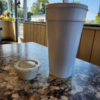 Sunrise Biscuit - Funny comparison on my lg coffee and side of gravy! But I'm giggling. Tiny lil gravy in NC. Where's Chipped Beef? - Breakfast & Brunch Near Me - Henderson, North Carolina Sunrise Biscuit - Funny comparison on my lg coffee and side of gravy! But I'm giggling. Tiny lil gravy in NC. Where's Chipped Beef? - Breakfast & Brunch Near Me - Henderson, North Carolina