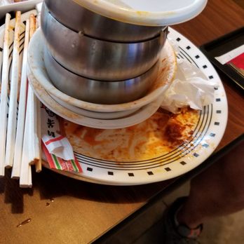 Kimchi 2 Restaurant - All the empty dishes - Korean Near Me - Savannah, Georgia