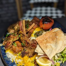 $22 Beef Lule and Lamb Chop
