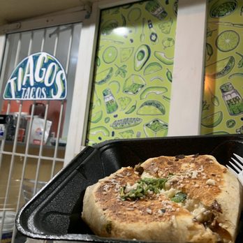 Tiagos Tacos - Crunch wrap - Food Trucks Near Me - Hialeah, Florida