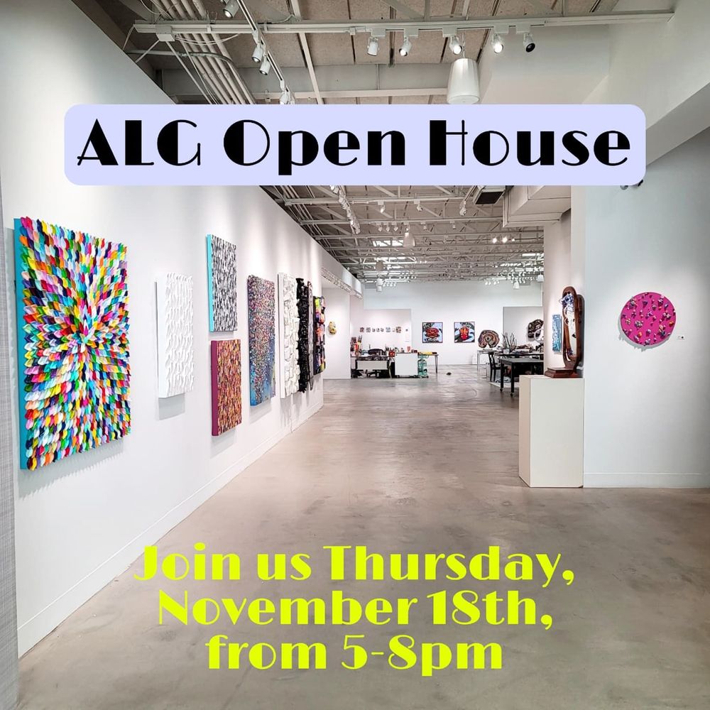 ALG Collective - Open House on Thursday, November 18, 2021 from 5-8pm! - Art Galleries Near Me - Dallas, Texas ALG Collective - Open House on Thursday, November 18, 2021 from 5-8pm! - Art Galleries Near Me - Dallas, Texas