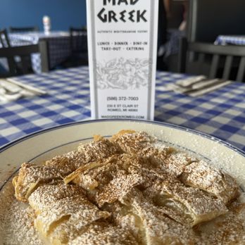 Mad Greek - Bougatsa - Greek Near Me - Romeo, Michigan Mad Greek - Bougatsa - Greek Near Me - Romeo, Michigan