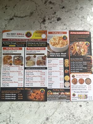 Menu photo 4 NU WAY GRILL Chicago Heights, IL Menu photo 4 NU WAY GRILL Chicago Heights, IL