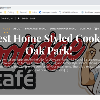 Coolidge Cafe - Website that I went to straight from Google.com - American Near Me - Oak Park, Michigan Coolidge Cafe - Website that I went to straight from Google.com - American Near Me - Oak Park, Michigan