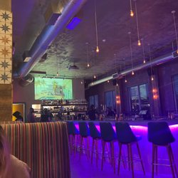 Ghost Pepper Taco + Tequila Bar - The view of the bar.