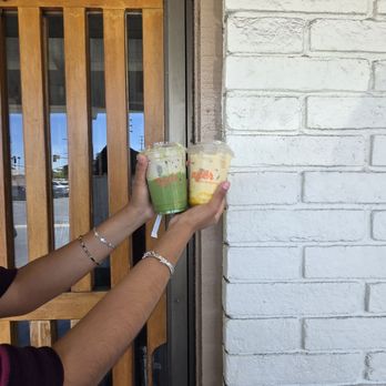 Ayer Coffee - Banana Matcha and Mango Milk - Coffee & Tea Near Me - Tustin, California Ayer Coffee - Banana Matcha and Mango Milk - Coffee & Tea Near Me - Tustin, California