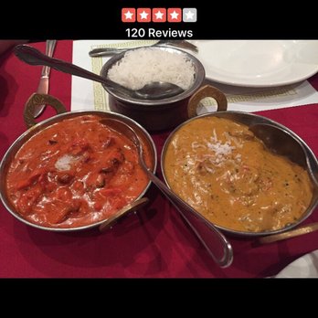 Himalayan Grill - Butter Chicken on left and chicken Nirvana on the right - Himalayan/Nepalese Near Me - San Diego, California Himalayan Grill - Butter Chicken on left and chicken Nirvana on the right - Himalayan/Nepalese Near Me - San Diego, California