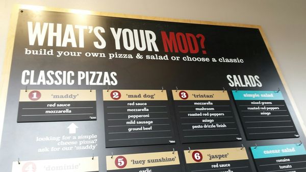 Menu photo 2 MOD Pizza Asheville, NC