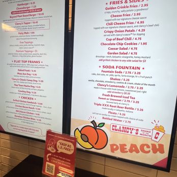 Clancy's Hamburgers - Menu - Burgers Near Me - Indianapolis, Indiana