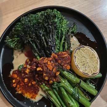 O-Ku - Charred Broccolini - Sushi Bars Near Me - Washington Dc, District of Columbia