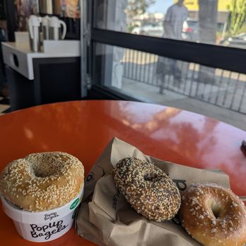 PopUp Bagels - Salt, Everything, Sesame - Bagels Near Me - La Jolla, California
