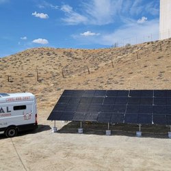 Rural Power and Light - Rural solar system ground mount