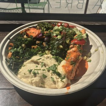 Roti - Salmon rice bowl - Mediterranean Near Me - Washington, DC, District of Columbia Roti - Salmon rice bowl - Mediterranean Near Me - Washington, DC, District of Columbia