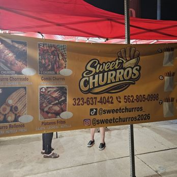 Sweet Churros - Signage and Menu - Desserts Near Me Sweet Churros - Signage and Menu - Desserts Near Me