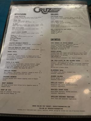 Menu photo 1 Cruz Kitchen & Taps Santa Cruz, CA Menu photo 1 Cruz Kitchen & Taps Santa Cruz, CA