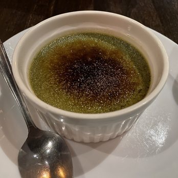 Tamari Bar - Matcha creme brûlée - Izakaya Near Me - Seattle, Washington Tamari Bar - Matcha creme brûlée - Izakaya Near Me - Seattle, Washington