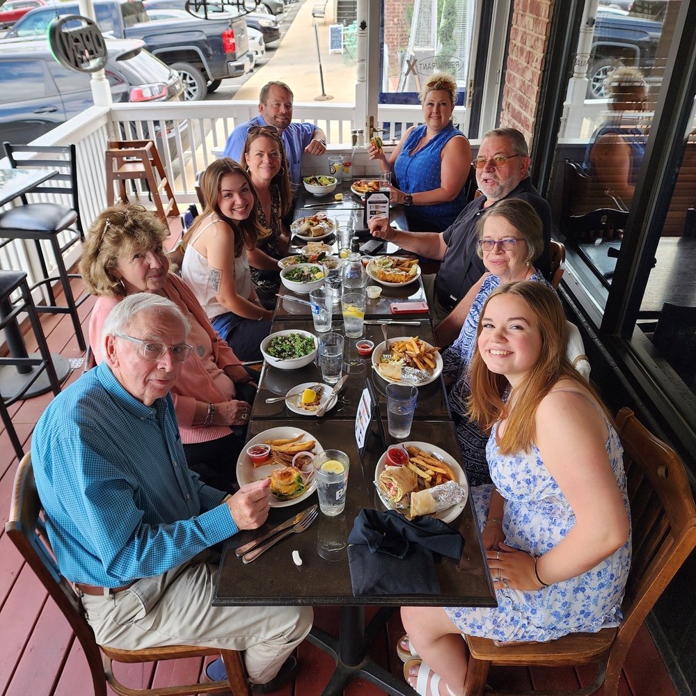 Habibi Lebanon - Great porch and great service from Perry! - Mediterranean Near Me - Davidson, North Carolina