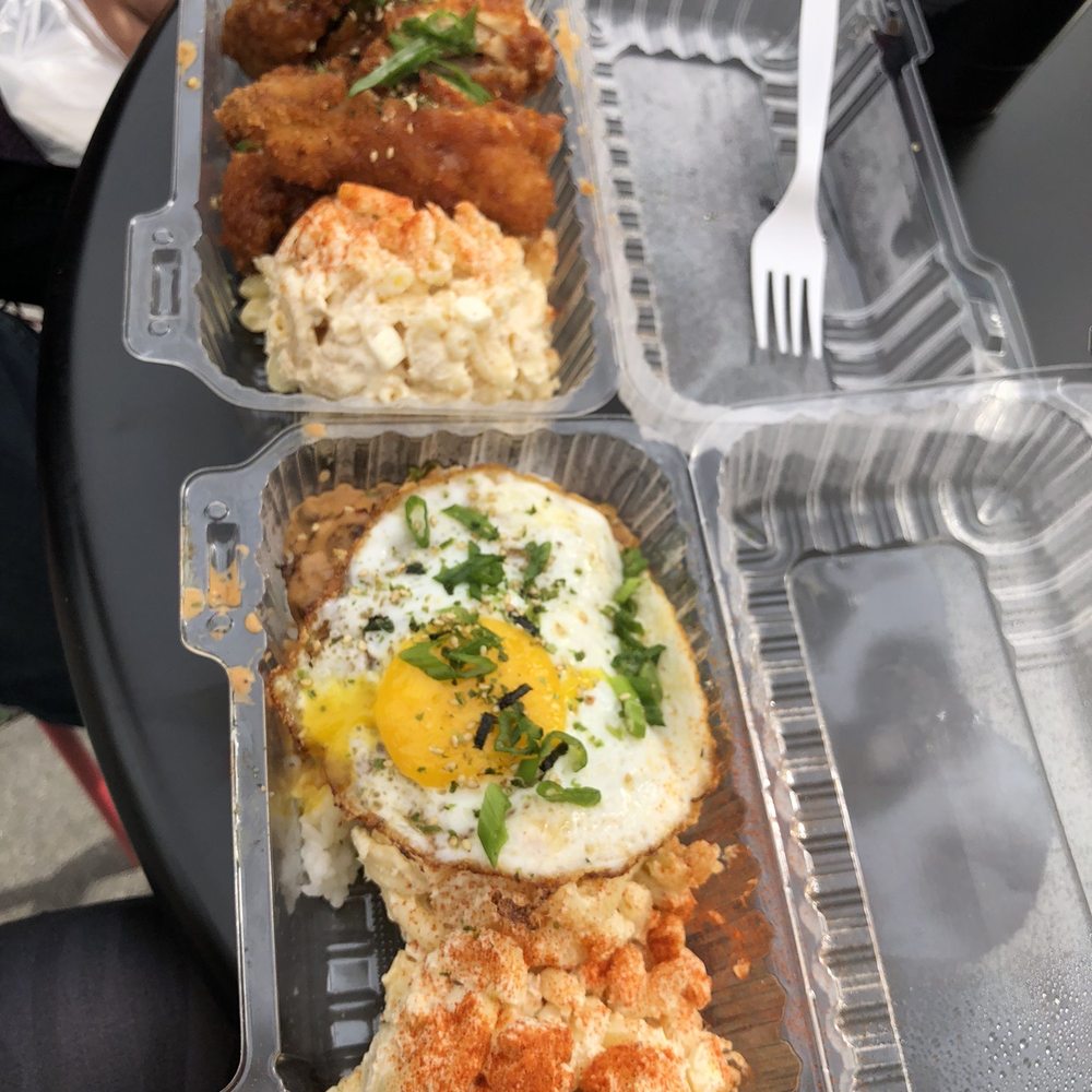 Shootz - Loco Moco Kimchi and Butter Katsu Chicken - Hawaiian Near Me - Stanton, California Shootz - Loco Moco Kimchi and Butter Katsu Chicken - Hawaiian Near Me - Stanton, California