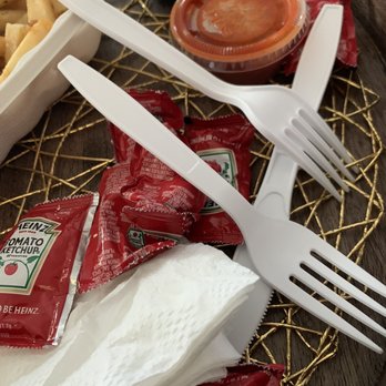 Phila Burger Station - Plenty of ketchup utensil and sauces. - Burgers Near Me - Richmond, California Phila Burger Station - Plenty of ketchup utensil and sauces. - Burgers Near Me - Richmond, California