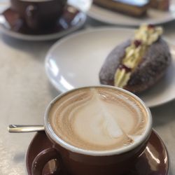 Sweet Painted Lady Cafe - Another view of the flat white beauty