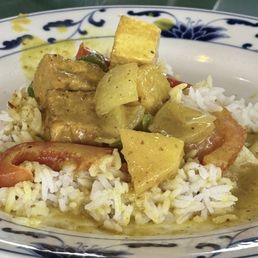 #33 yellow curry with tofu