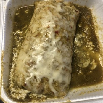 Grandma's Tamales - Asada Burrito wet with green sauce. - Mexican Near Me - Bakersfield, California Grandma's Tamales - Asada Burrito wet with green sauce. - Mexican Near Me - Bakersfield, California