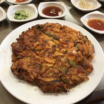 Hansang Tofu - Kimchi pancake 4/5 - Korean Near Me - Milpitas, California Hansang Tofu - Kimchi pancake 4/5 - Korean Near Me - Milpitas, California