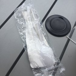 Is this waste of plastic necessary for a dine-in customer?