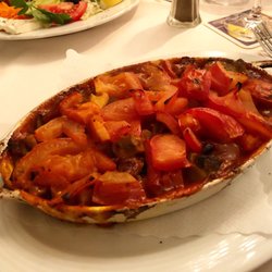 Restaurant Saz - MANTARLI SOTE - Lammfleisch im Tontopf