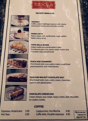 Menu photo 2 Fabiolus Cucina Hollywood, CA Menu photo 2 Fabiolus Cucina Hollywood, CA