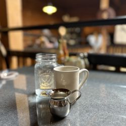 Calico Cupboard Cafe And Bakery - Mount Vernon - Drip Coffee and cream