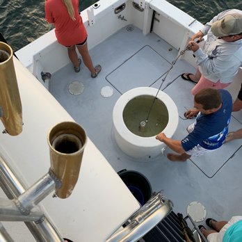 Blue Runner II - Catching our bait - Fishing Near Me