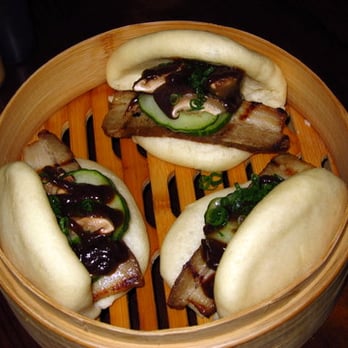 Star Noodle - Steamed pork buns w/ a hoisin sauce, cucumber and shiitake mushrooms - Asian Fusion Near Me - Lahaina, Hawaii Star Noodle - Steamed pork buns w/ a hoisin sauce, cucumber and shiitake mushrooms - Asian Fusion Near Me - Lahaina, Hawaii